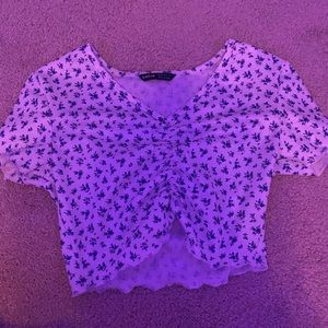 Floral Crop top